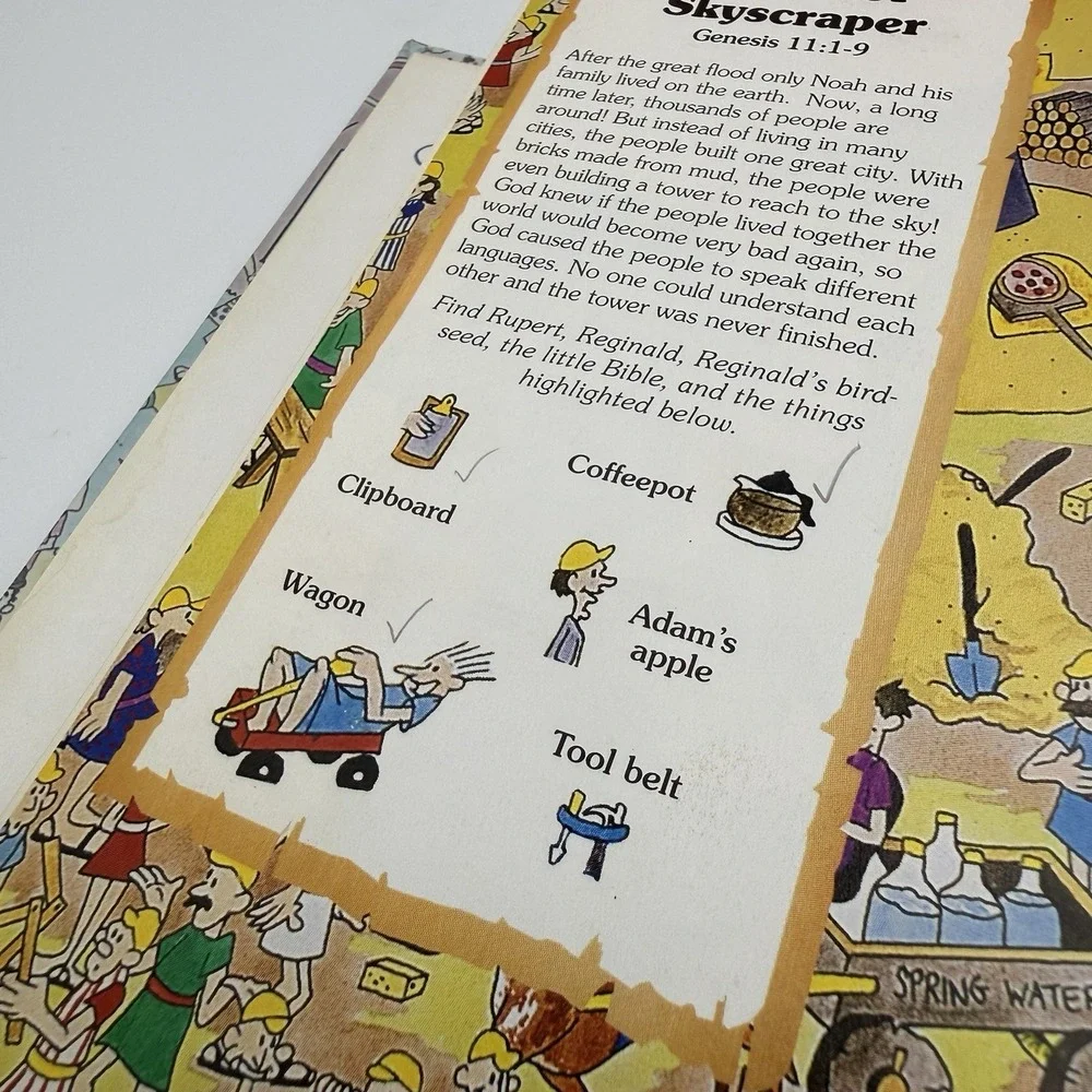 Lot 2 Bible Search Find Rupert Hidden Picture Puzzles Seeking Sammy Adventures